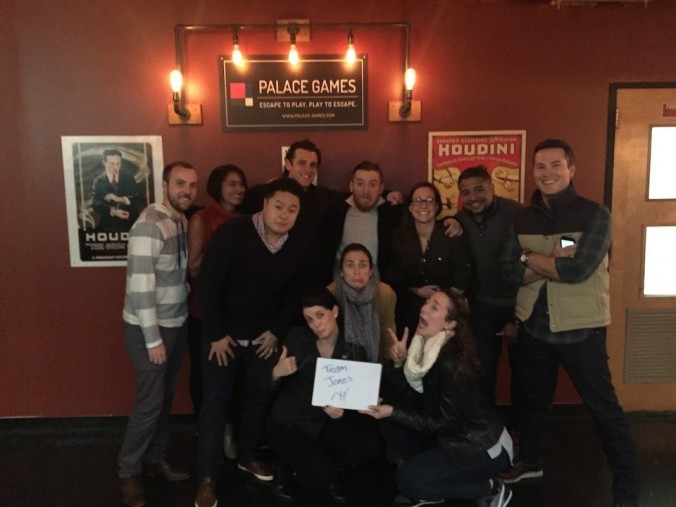 Team Jones · The Great Houdini Escape Room